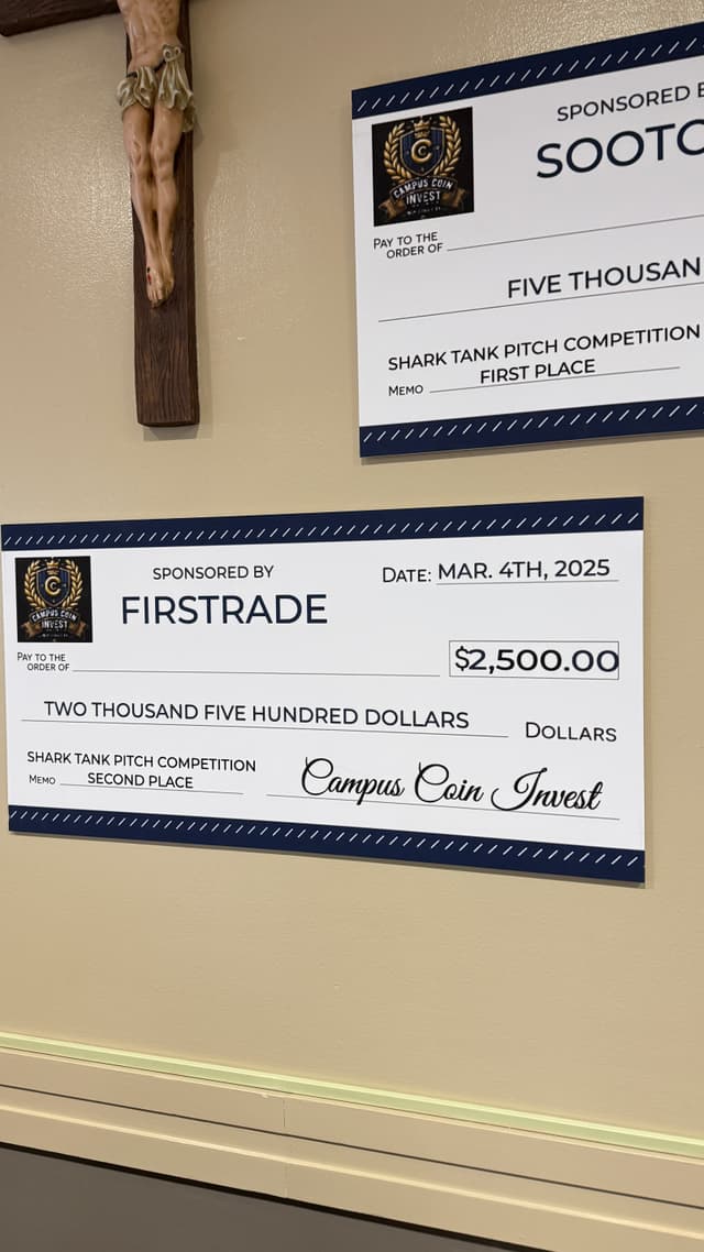 Firstrade donates pallets of water
